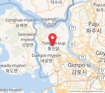 Map of Tongjin, Gyeonggi-do