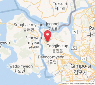 Map of Wolgot, Gyeonggi-do