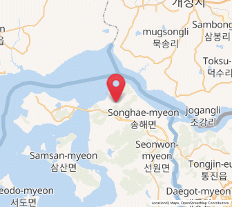 Map of Yangsa, Incheon