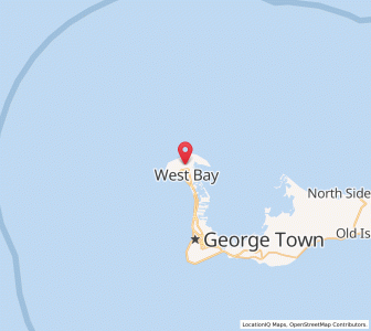 Map of West Bay