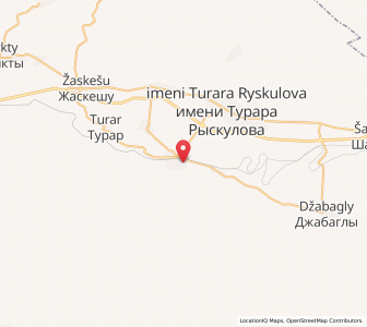 Map of Tyul’kubas, South Kazakhstan