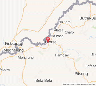 Map of Leribe