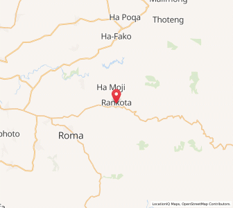 Map of Nazareth, Maseru