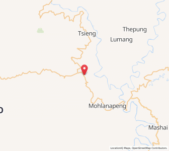 Map of Thaba-Tseka
