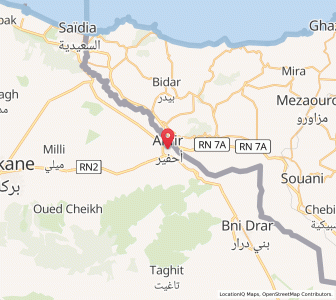 Map of Ahfir, Oriental