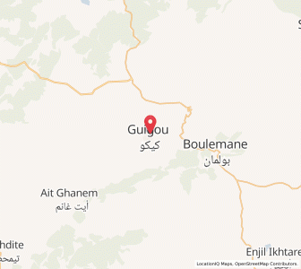 Map of Almis du Guigou, Fès-Meknès