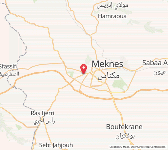 Map of Douar Toulal, Fès-Meknès