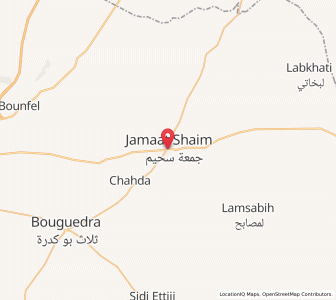 Map of Jamaat Shaim, Marrakesh-Safi