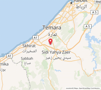 Map of Mers El Kheir, Rabat-Salé-Kénitra
