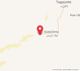Map of Mhamid, Drâa-Tafilalet