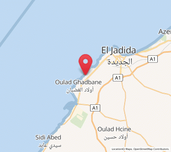 Map of Moulay Abdallah, Casablanca-Settat