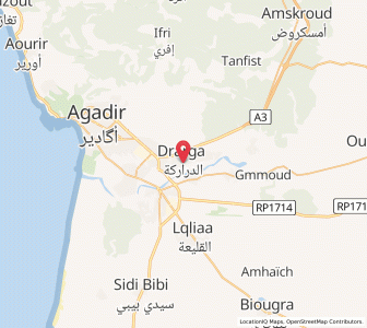 Map of My Drarga, Souss-Massa