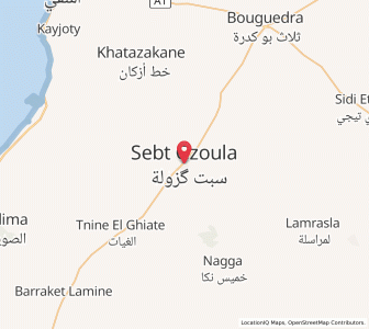 Map of Sebt Gzoula, Marrakesh-Safi