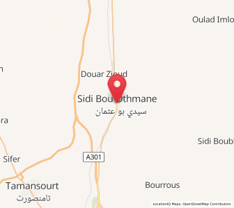 Map of Sidi Bou Othmane, Marrakesh-Safi