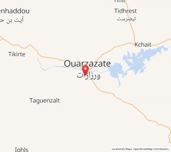 Map of Tabount, Drâa-Tafilalet