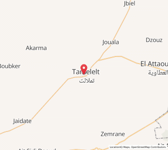 Map of Tamallalt, Marrakesh-Safi