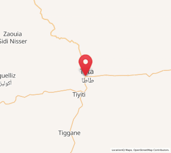 Map of Tata, Souss-Massa