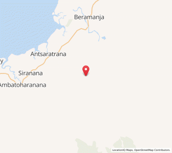 Map of Ambarakaraka, Diana