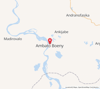 Map of Ambato Boeny, Boeny