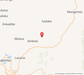 Map of Ambohitrolomahitsy, Analamanga