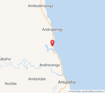 Map of Ampahana, Sava