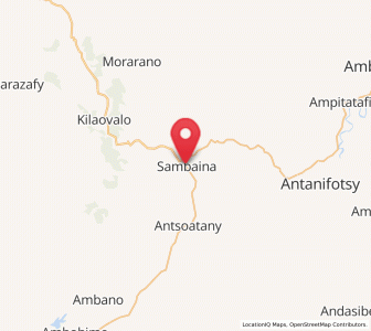 Map of Antsampanimahazo, Vakinankaratra