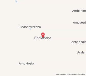 Map of Bealanana, Sofia