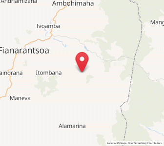 Map of Fandrandava, Upper Matsiatra