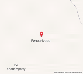 Map of Fenoarivo Be, Bongolava