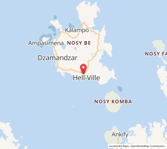 Map of Hell-Ville, Diana