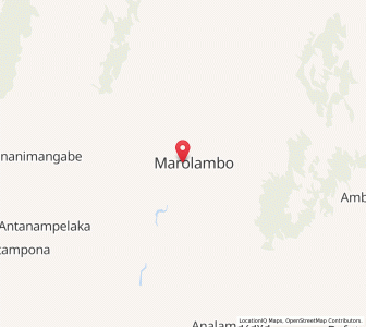 Map of Marolambo, Atsinanana