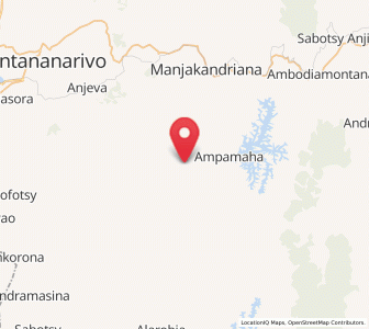 Map of Miadanandriana, Analamanga