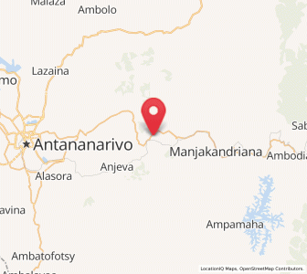 Map of Nandihizana, Analamanga