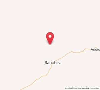 Map of Ranohira, Ihorombe