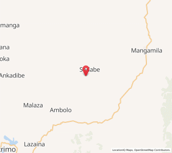 Map of Sadabe, Analamanga