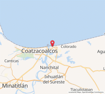 Map of Allende, Veracruz