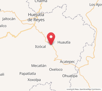 Map of Atlapexco, Hidalgo