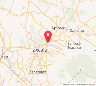 Map of Belén Atzitzimititlán, Tlaxcala