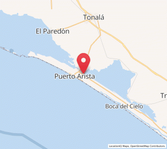 Map of Cabeza de Toro, Chiapas