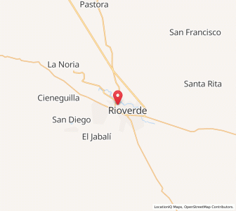 Map of Ciudad Fernández, San Luis Potosí