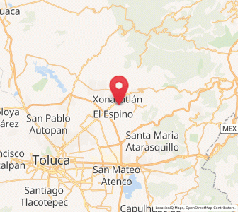 Map of Colonia Emiliano Zapata, México