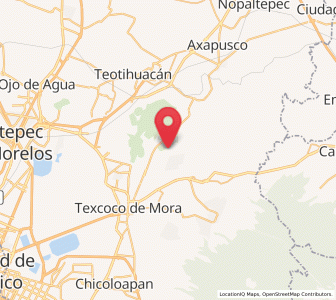 Map of Colonia la Loma (La loma San Isidro), México