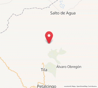 Map of El Limar, Chiapas