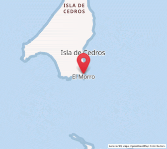 Map of El Morro, Baja California