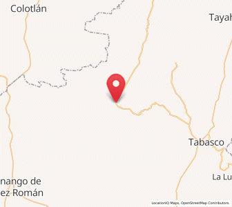 Map of El Plateado de Joaquín Amaro, Zacatecas