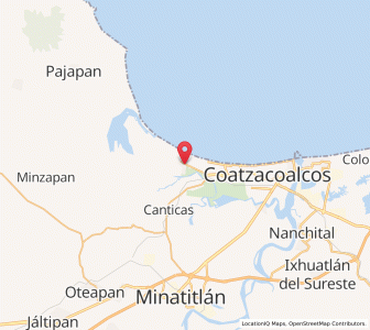 Map of Fraccionamiento Ciudad Olmeca, Veracruz