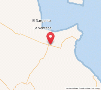 Map of General Juan Domínguez Cota, Baja California Sur