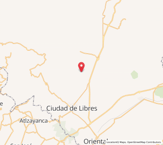 Map of Guadalupe Victoria, Puebla