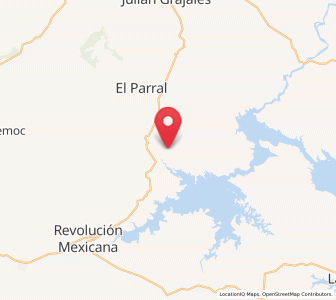 Map of Jericó, Chiapas