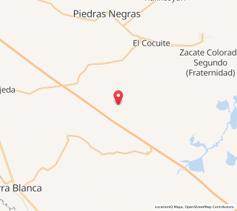 Map of La Isla, Veracruz